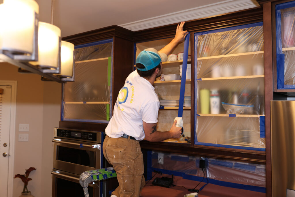 Cabinet Painting in Charlotte