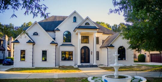 stucco repainting project in Waxhaw